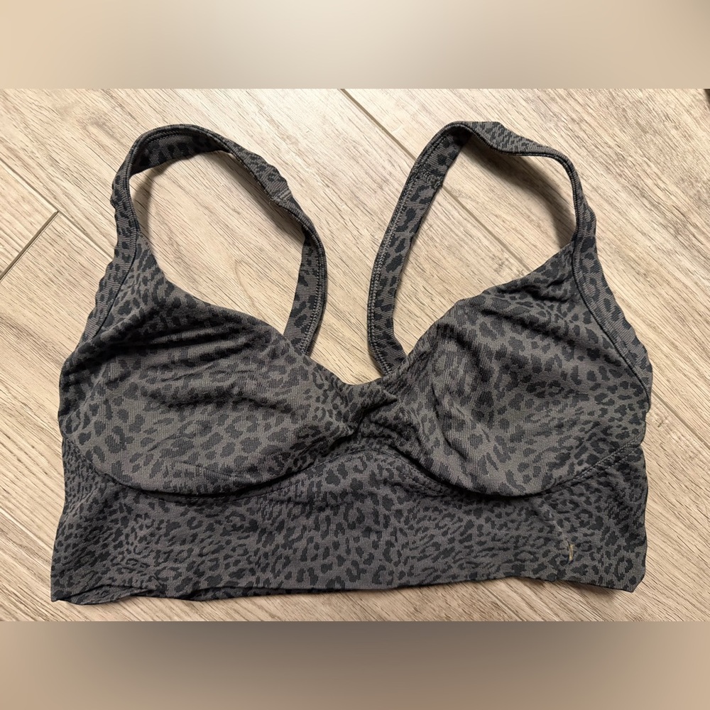 Victoria's Secret leopard sports bra large